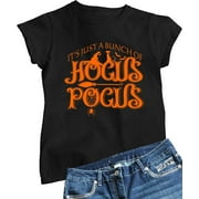 Go All Out Womens It's Just A Bunch of Hocus Pocus Halloween T-Shirt
